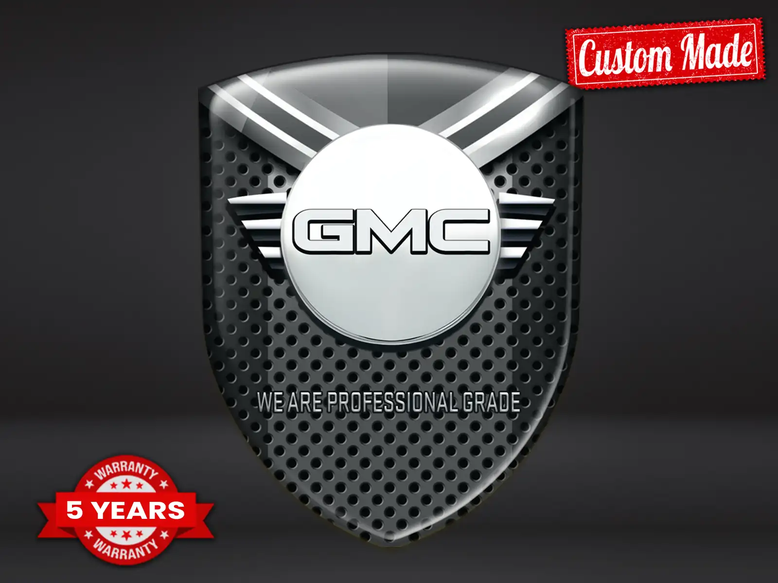 GMC Windschutzaufkleber Limitiert Hochwertig Robust